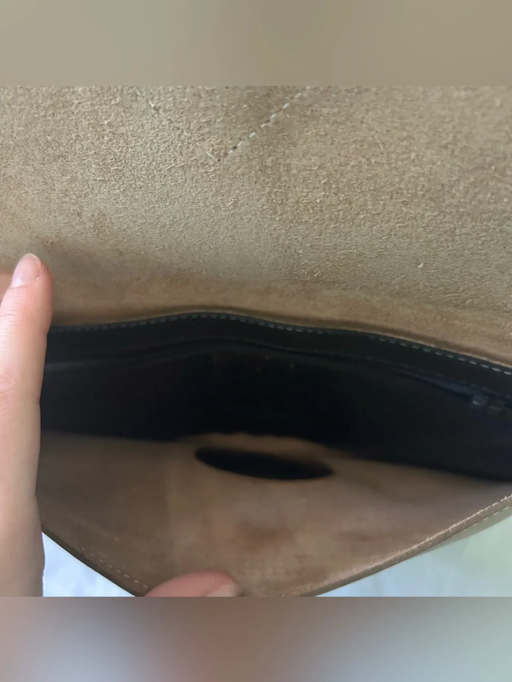Metallic Gold Envelope Clutch with Textured Accent